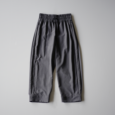 Polyester Linon pleated track pants