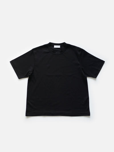 Suvin cotton smooth crew neck t-shirt