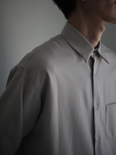[Pre-order] Wool gently cloth regular shirt