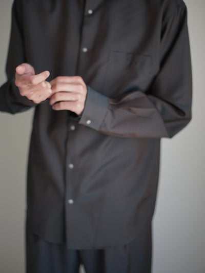 [Pre-order] Wool & Kid mohair Tropical regular shirt