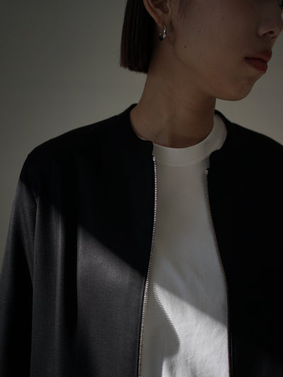 shuttle loom fabric slit riders jacket