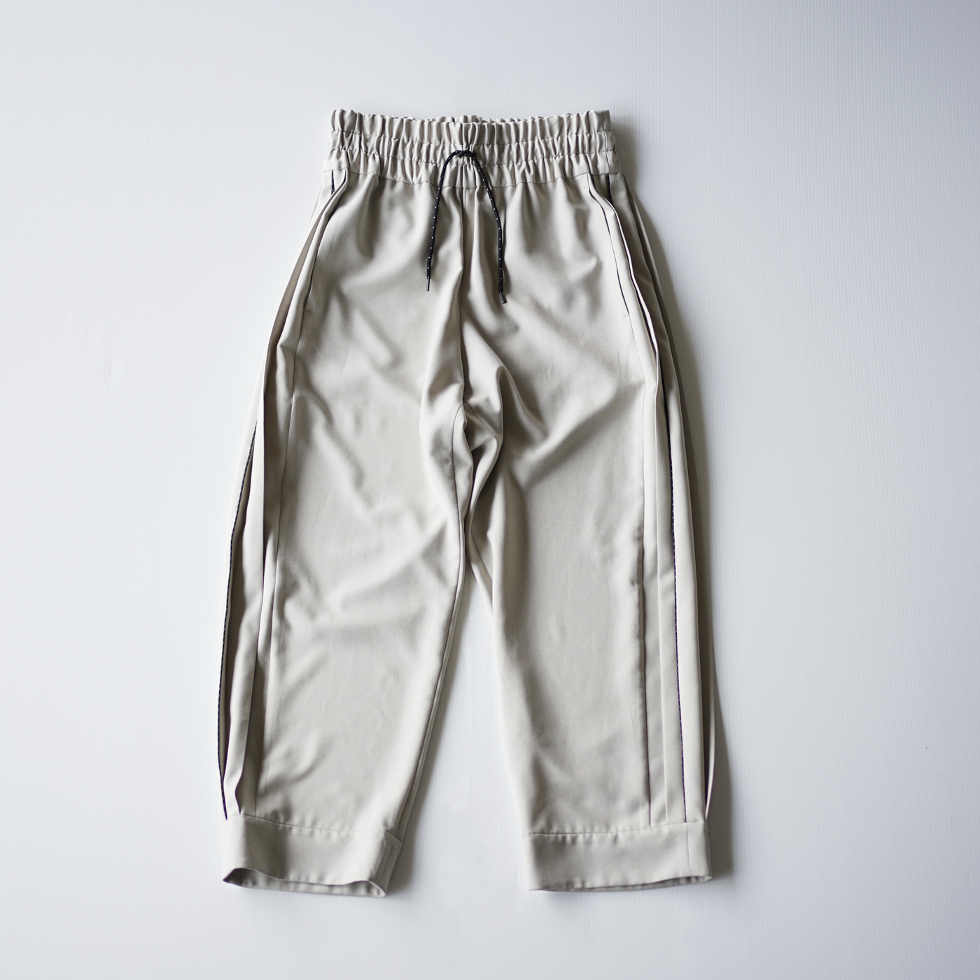 Polyester Linon pleated track pants