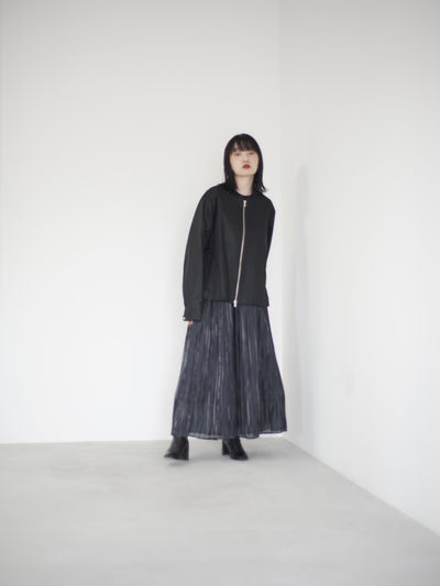 shuttle loom fabric slit riders jacket