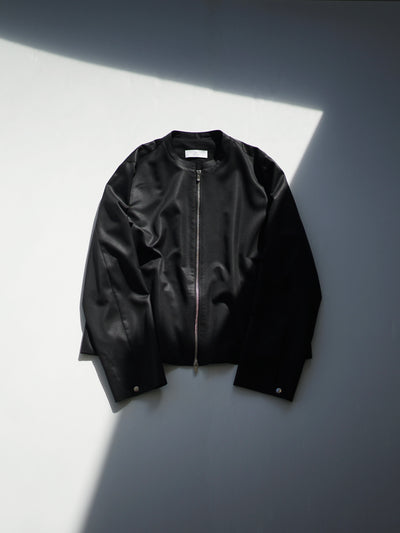 shuttle loom fabric slit riders jacket