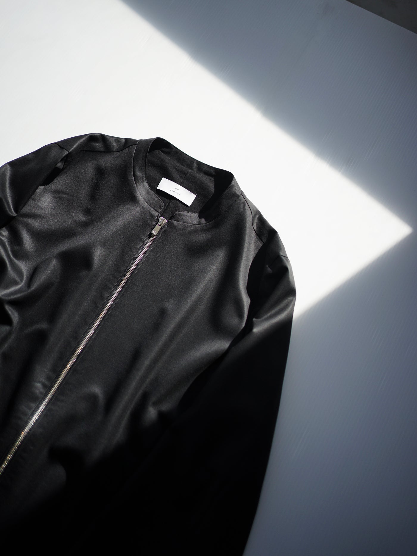 shuttle loom fabric slit riders jacket