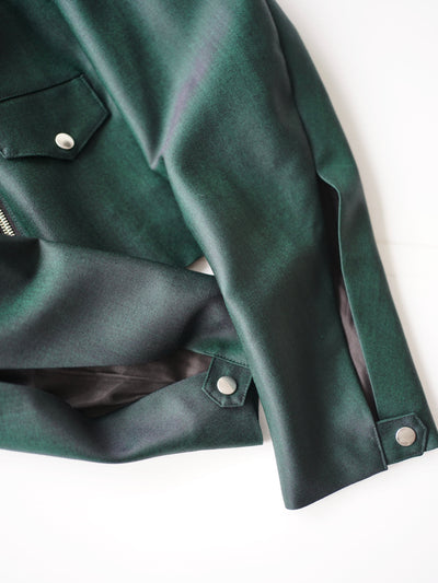 FERREIRA MOHAIR & Wool double breasted riders jacket / size1