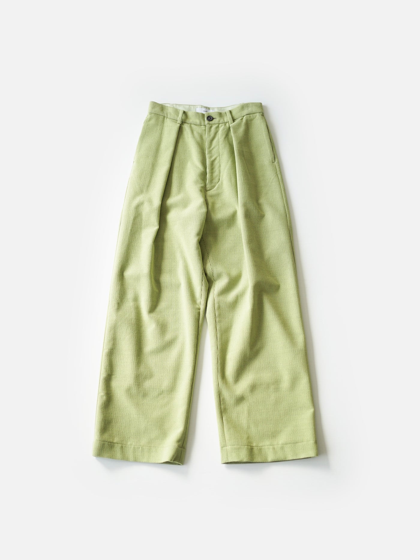 Wool & Cashmere corduroy tuck slacks